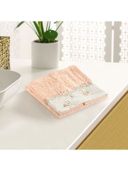At Home by Nilkamal - Arias Natalia Hand Towel (Peach)