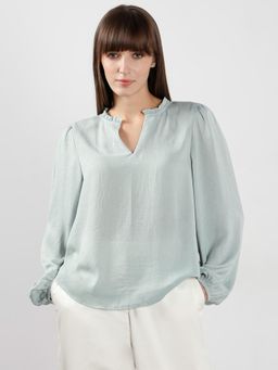 VERO MODA - Mint Full Sleeves Top