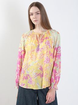 VERO MODA - Multicolour Floral Print Top