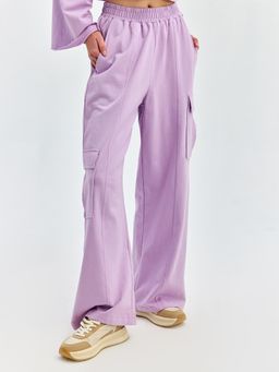 Cover Story - Lilac Wide Leg Cargo