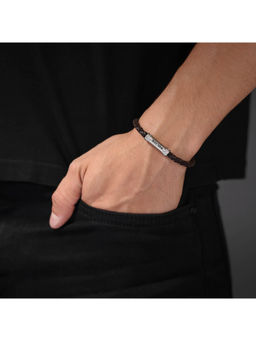Police - Brown Stainless Steel Bracelet