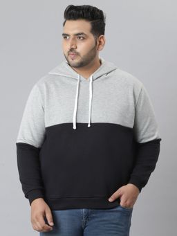 Instafab Plus - Men'S Colorblock Stylish Casual Hooded Sweastshirts,Multi-Color