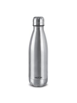 Milton - Duo DLX 1000 Thermo Steel Water Bottle 1 LTR-Silver