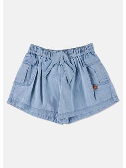ANGEL & ROCKET - Solid Blue Shorts