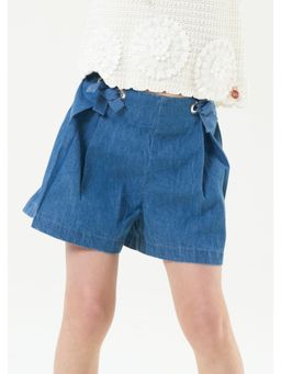 ANGEL & ROCKET - Solid Blue Shorts