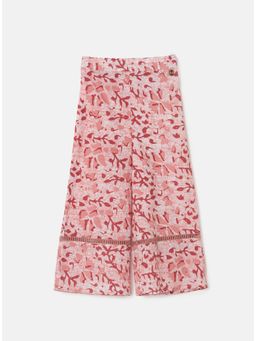 ANGEL & ROCKET - Printed Pink Culottes