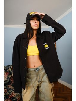 Bonkers Corner - Smiley Originals X Bonkers Collared Shacket