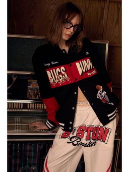 Bonkers Corner - Bugs Funky Varsity Jacket