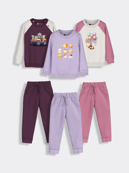 Orange Sugar - Bee Sweet Adventure Sweatshirts and Joggers (Set of 6)