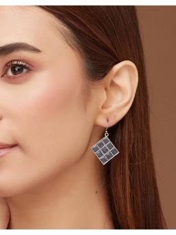 Fabindia - Grey Drop & Dangler Earrings