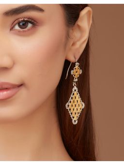 Fabindia - Silver & Gold Drop & Dangler Earrings