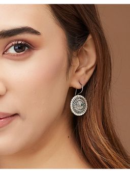Fabindia - Green Drop & Dangler Earrings