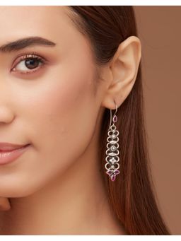 Fabindia - Pink Drop & Dangler Earrings