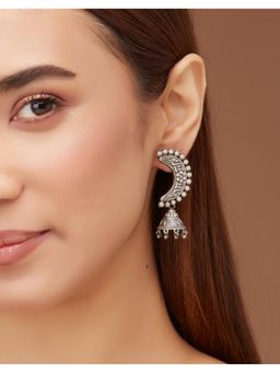 Fabindia - Silver Metal Jhumka Earrings