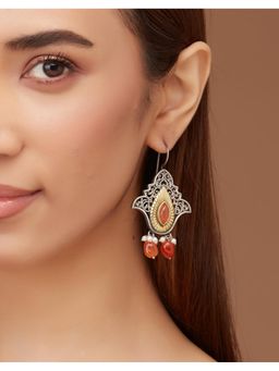Fabindia - Multi-Color Metal Drop & Dangler Earrings