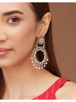 Fabindia - Multi-Color Metal Drop & Dangler Earrings
