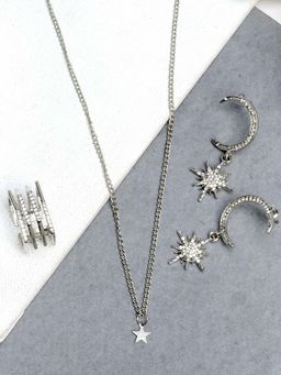 Joker and Witch - Silver Fiord Jewellery Set for Women