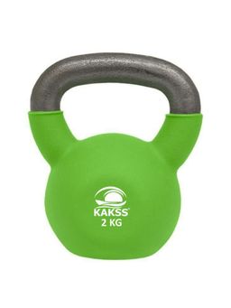 KAKSS - Coating Neoprene Kettlebell - Parrot Green (2kg)