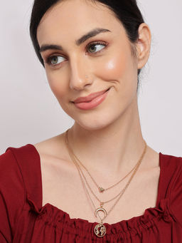 Sohi - Women Gold Plated Designer Chains