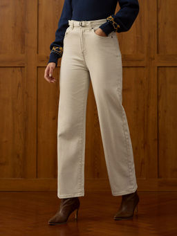 U.S. POLO ASSN. - High Rise Wide Leg Jeans