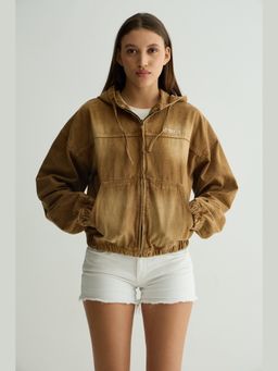 Chapter 2 - Mocha Brown Denim Hoodie