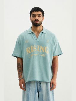 Chapter 2 - Green Mint Rising Through All Polo T-Shirt