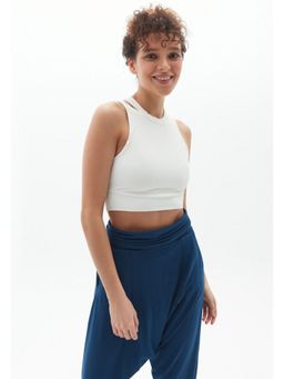 OXXO - Cream Solid Tank Top