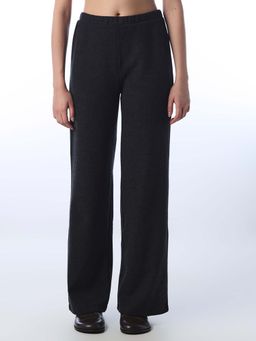 ONLY - Womens Solid Grey Trouser