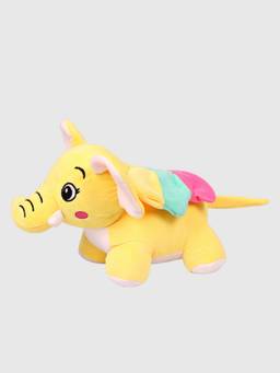 DukieKooky - Kids Yellow Flying Elephant Soft Toy