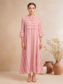 JITI - Pink Rosy Breeze Dress with Slip