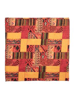 The Tie Hub - Multi Geo Print Silk & Cotton Pocket Square