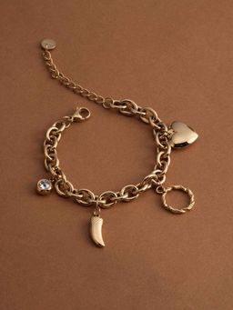 Palmonas - Fierce Heart Gold Bracelet For Women's