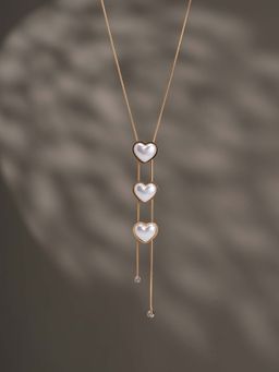 Palmonas - Triple Heart Adornment Necklace For Women's