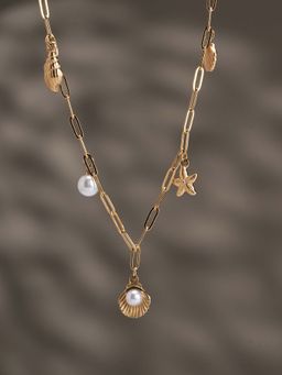 Palmonas - Pearl Tides Necklace For Women's