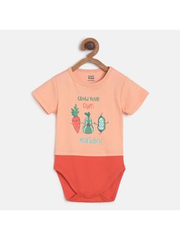 MINI KLUB - Baby Boys Peach Body Suit