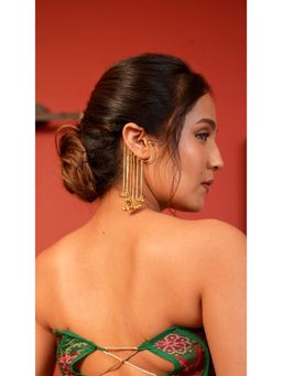 Ehsaas Jewellery - Gold Gulnaaz Earcuffs