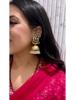 Ehsaas Jewellery - Miraya Kaanphool Jhumka Earrings