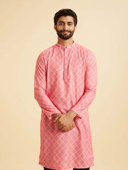 Manyavar - Pink Radiance Kurta