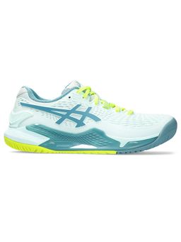 ASICS - Gel-Resolution 9 Green Womens Tennis Shoes