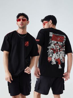 The Souled Store - Official Marvel- Avengers Earth's Mightiest Heroes Oversized T-shirts