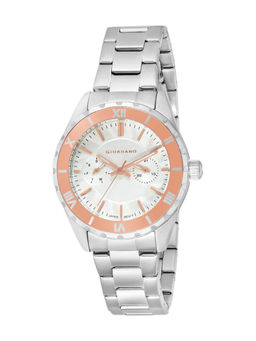 Giordano - Women's Silver Round Analog Watch