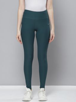 Alcis - Women Teal Solid Tights