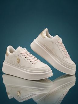 U.S. POLO ASSN. - ELEANOR 3.0 Women Sneakers - Beige