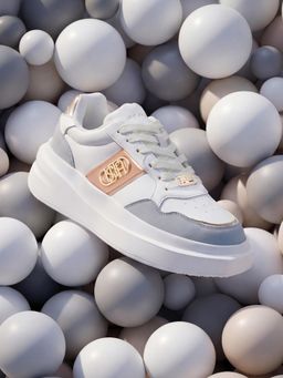 U.S. POLO ASSN. - Women Winslet Grey Lace Ups Sneakers