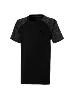 Puma - Evo Stripe Boys Black T-shirts