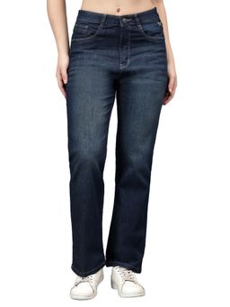 Cantabil - Women Blue Solid Casual Jeans