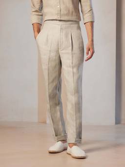 U.S. POLO ASSN. - Pacho X Denver Slim Fit Linen Trousers