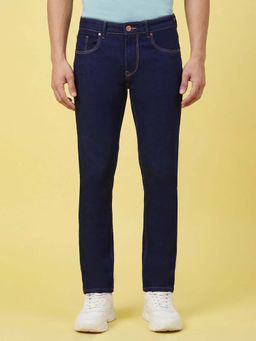 Being Human - Navy Blue Skinny Fit Men's Jeans