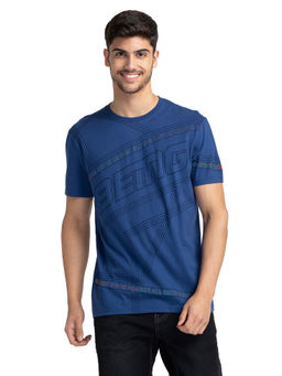 Being Human - Men Short Sleeve T-Shirt Blue