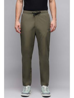 Reebok - Men Olive Solid Trackpant